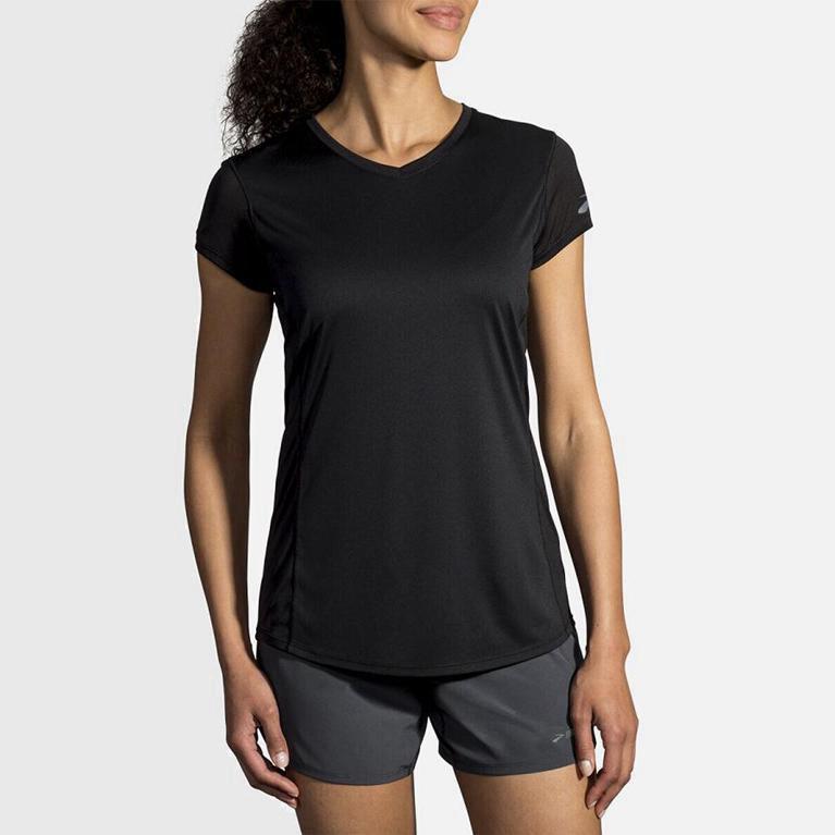 Brooks Stealth Australia - Women's Short Sleeve Running Shirt - Grey (617304-NWT)